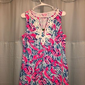 Lilly Pulitzer- Shift Dress, Cosmic Coral
